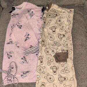 Disney Pink and Brown Tops
